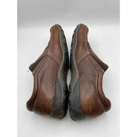 Born Mens Shoes Slip on Leather Brown Loafer Driving Size US 14 EU 49 - Picture 4 of 5